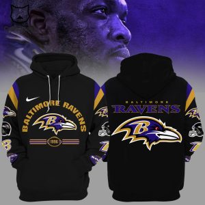 Baltimore Ravens 1996 Nike Logo Design 3D Hoodie