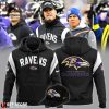 Baltimore Ravens 1996 Nike Mascot Design White 3D Hoodie