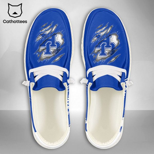 BEST NCAA Kentucky Wildcats Custom Name Hey Dude Shoes