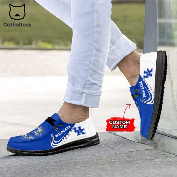 BEST NCAA Kentucky Wildcats Custom Name Hey Dude Shoes