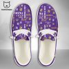 BEST NCAA LSU Tigers Custom Name Hey Dude Shoes