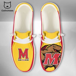 [BEST] NCAA Maryland Terrapins Custom Name Hey Dude Shoes