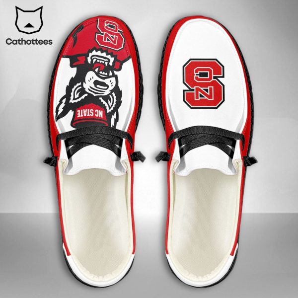 BEST NCAA North Carolina State Wolfpack Custom Name Hey Dude Shoes