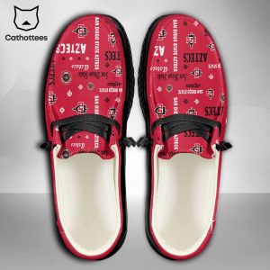 [BEST] NCAA San Diego State Aztecs Custom Name Hey Dude Shoes