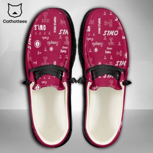 BEST NCAA Temple Owls Custom Name Hey Dude Shoes