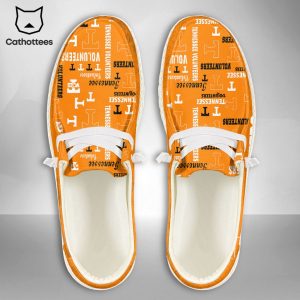 BEST NCAA Tennessee Volunteers Custom Name Hey Dude Shoes