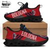 Bologna Running Red White Trim Design Max Soul Shoes