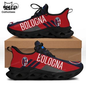 Bologna Running Red Blue Trim Design Max Soul Shoes
