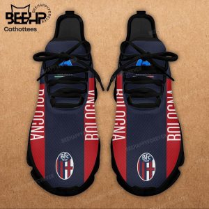 Bologna Running Red Blue Trim Design Max Soul Shoes