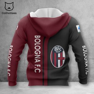 Bologna VFC 1909 Red Black Design 3D Hoodie
