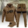 Baltimore Ravens Brown Logo Design Nike Hoodie, Longpants, Cap