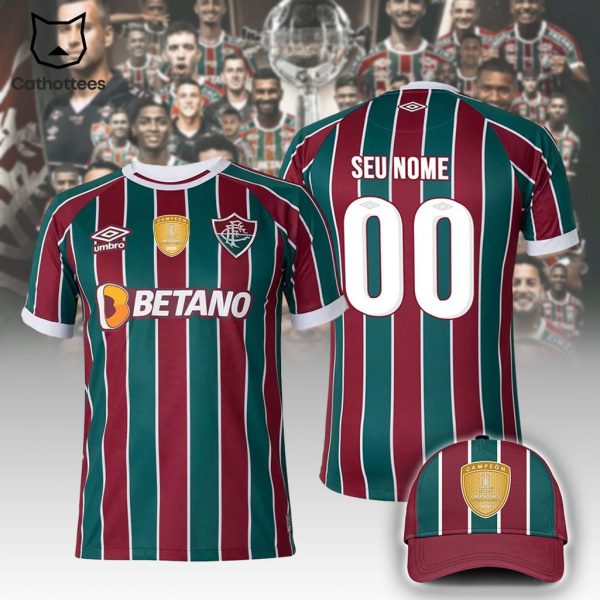 Camisa Fluminense Betano Logo Design 3D T-Shirt