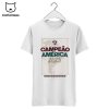 Campeao Da America 2023 Red Design 3D T-Shirt