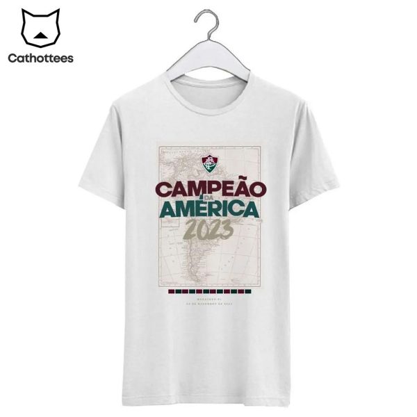 Campeao America 2023 White Design 3D T-Shirt