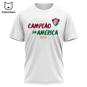 Capeao Da Emerica 2023 Logo White Design 3D T-Shirt