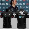 AFL Carlton Blues Ontime Hyundai Black Design 3D Polo Shirt