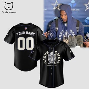 Carpe Omnia Dallas Cowboys 2023 Full BlackDesign Baseball Jersey