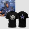 Personalized MLB Dallas Cowboys Fan Forever Blue Design 3D T-Shirt