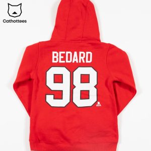 Chicago Blackhawks Logo Red Design 3D Hoodie