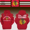 Chicago Blackhawks Military Appreciation White Logo Design 3D Hoodie