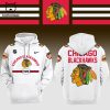 Chicago Blackhawks Red White Design 3D Hoodie