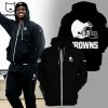 Cleveland Browns 1946 Nike Logo Black Mascot Design 3D Hoodie