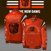 Cleveland Browns Dawg Nike Logo 1946 NFL Baseball Jacket