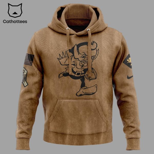 Cleveland Browns Football Mascot Design 3D Hoodie