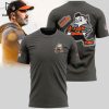 Cleveland Browns Football NFL 32 Nike Logo Black Design 3D T-Shirt