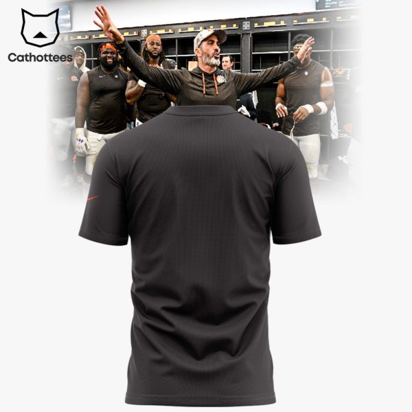 Cleveland Browns Football Nike Logo Black Design 3D T-Shirt