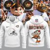 Cleveland Browns Football NFL Nike Logo Gray Design 3D  Hoodie