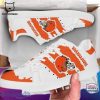 Cleveland Browns Football Orange White Design Stan Smith