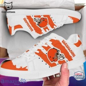 Cleveland Browns Football White Orange Design Stan Smith