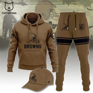 Cleveland Browns NFL Brown Logo Design Nike Hoodie, Longpants, Cap