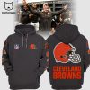 Cleveland Browns Nick Chubb Chubb Strong Nike Logo Black 3D Hoodie