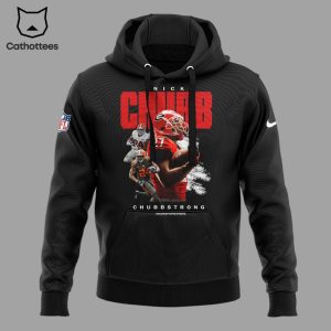 Cleveland Browns Nick Chubb Chubb Strong Nike Logo Black 3D Hoodie