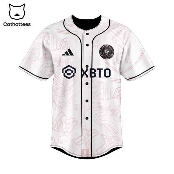 Club International De Futbol Goat XBTO Adidas White Design Baseball Jersey