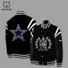 Dallas Cowboys Carpe Omnia 2023 Blue Nike Logo Design Baseball Jacket