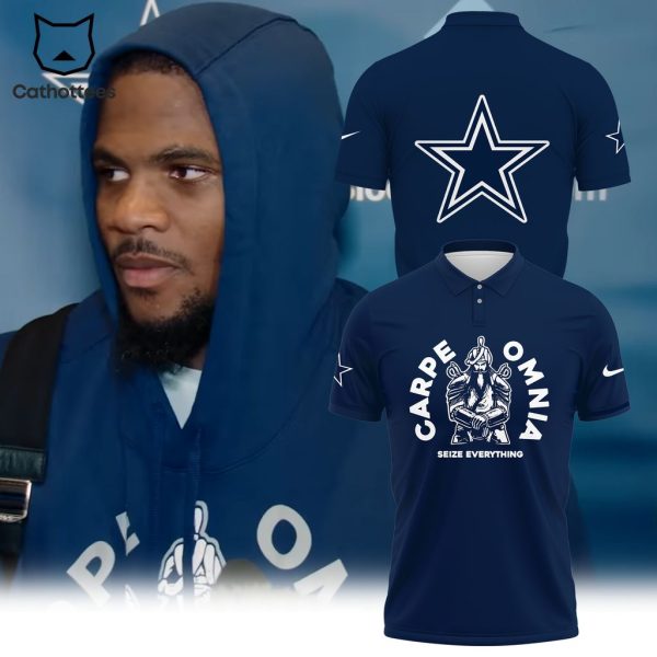 Dallas Cowboys Nike Logo Blue Design 3D Hoodie