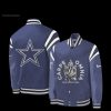 Dallas Cowboys Carpe Omnia Seize Everything Nike Logo Black Baseball Jacket