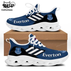 Everton Blue White Trim Design Max Soul Shoes