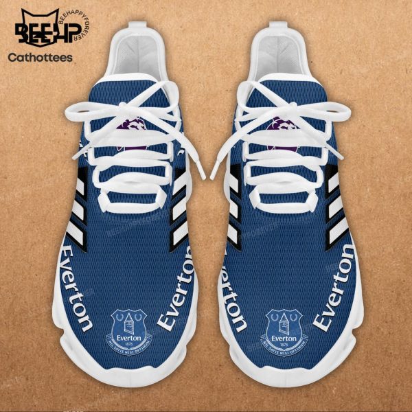 Everton Blue White Trim Design Max Soul Shoes