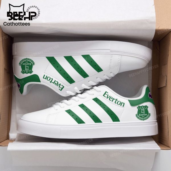 Everton White Green Trim Design Stan Smith