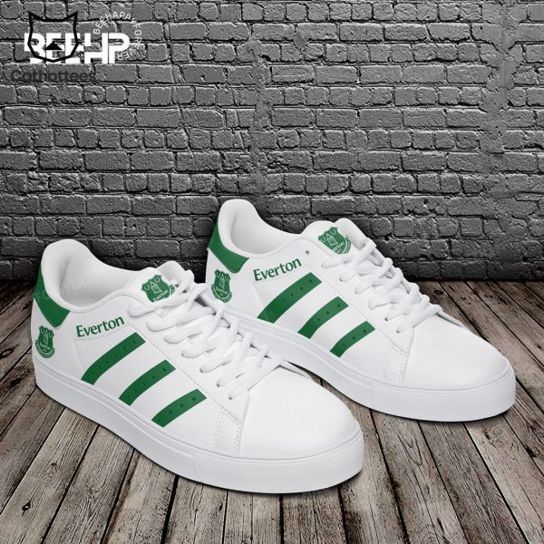 Everton White Green Trim Design Stan Smith