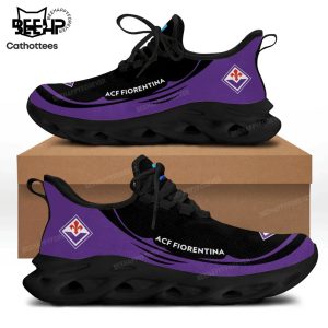 Fiorentina Clunky ACF Logo Black Purple Design Max Soul Shoes