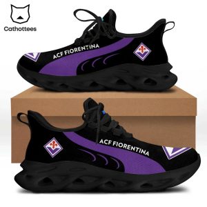 Fiorentina Clunky ACF Logo Purple Black Design Max Soul Shoes