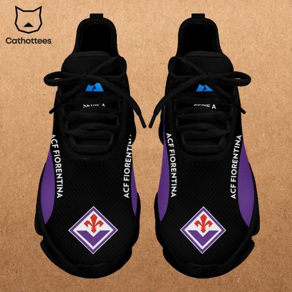 Fiorentina Clunky ACF Logo Purple Black Design Max Soul Shoes