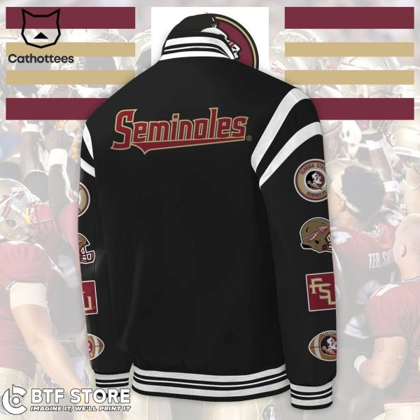 Florida State Seminoles 1902 Logo Design Baseball Jacket