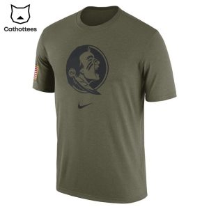 Florida State Seminoles Camo 2023 Nike Logo Design 3D T-Shirt