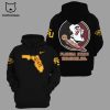 Florida State Seminoles Gray Nike Logo Design 3D Hoodie